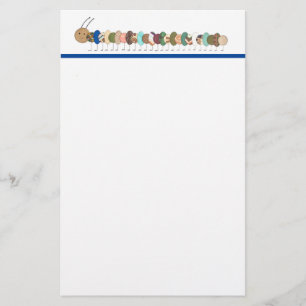 Papelería Cuidada Piedra Caterpillar - ¡Personalízala!