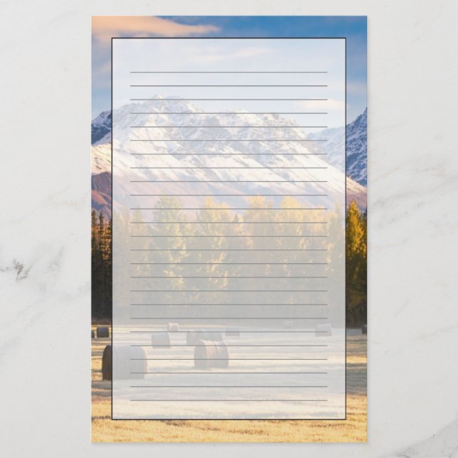 Papelería Cultivo de Alaska (Anverso)