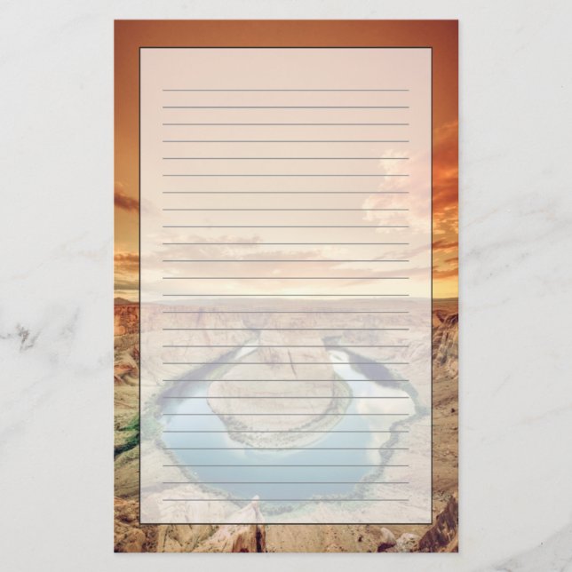 Papelería Curva de herradura Caynon (Anverso)