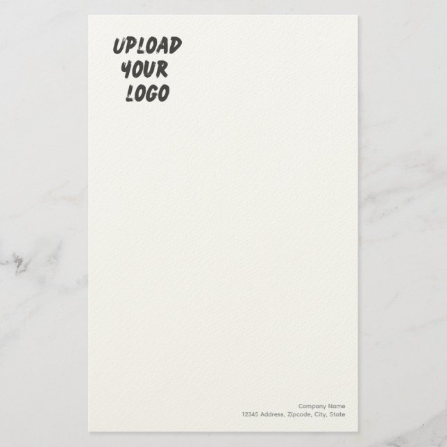 Papelería Custom Personalized Logo (Anverso)