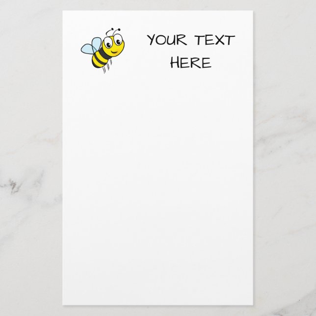 Papelería Cute Bee (Anverso)
