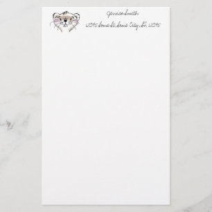 Papelería Cute Personalizado Ferret Face