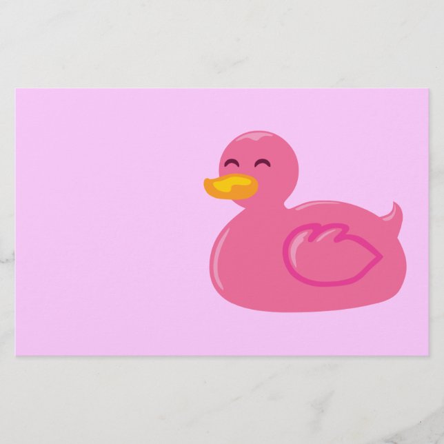 Papelería Cute Rubberducky (Anverso)