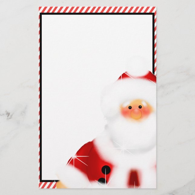 Papelería Cute Santa Claus Stationary (Anverso)