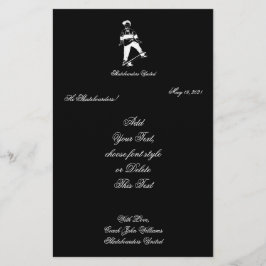 Papelería Cuto Skateboarder Boy Añadir nombre y texto