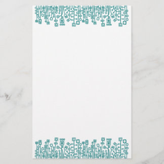 Papelería Cyber Garden - Ocean Green