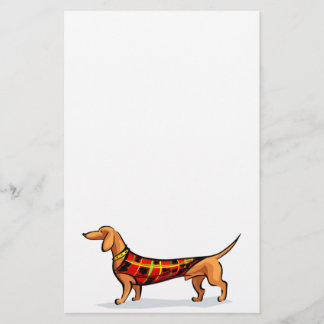Papelería Dachshund inmóvil
