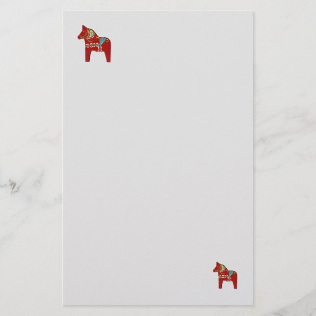 Papelería Dala Horse (Anverso)