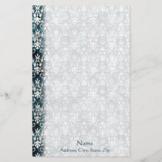 Papelería Damasco apenado del dril de algodón