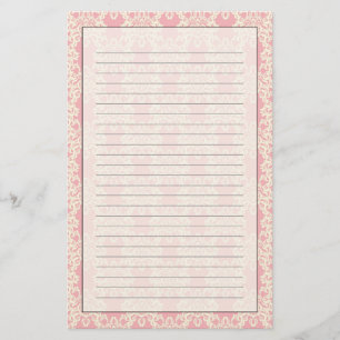 Papelería Damasco retro floral