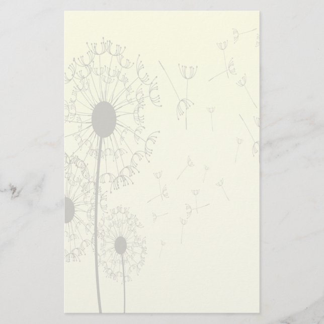 Papelería Dandelions (Anverso)