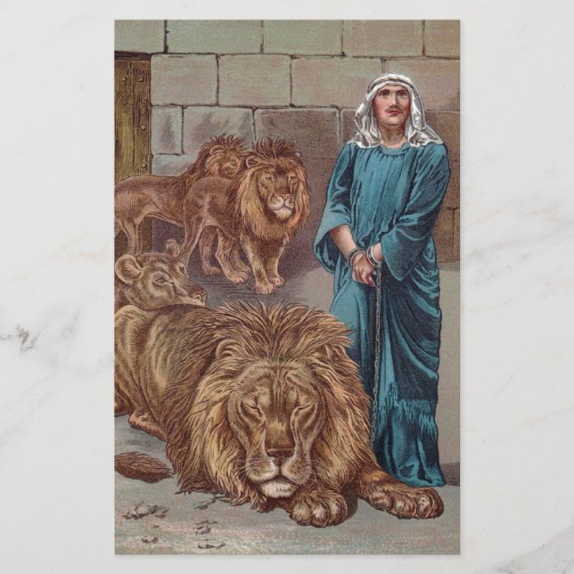 Papelería Daniel Lions Den (Anverso)