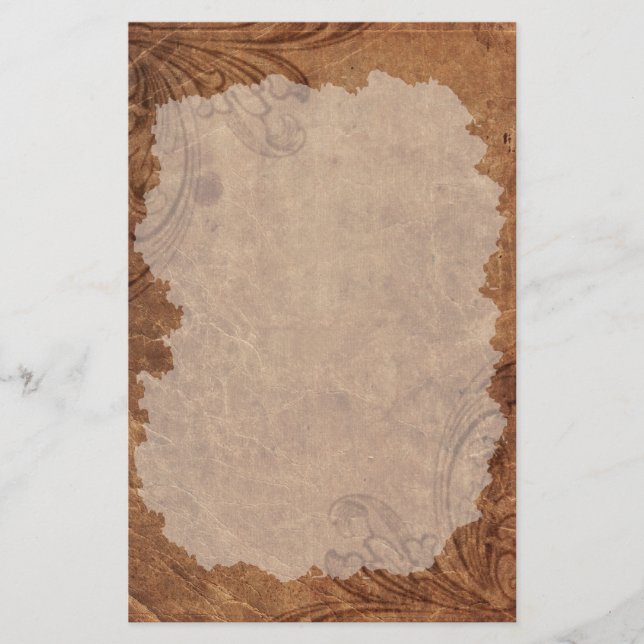 Papelería Dark Grunge Stationery (Anverso)