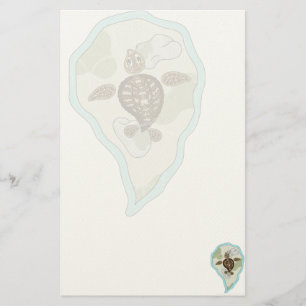 Papelería de Callie la Tortuga Marina