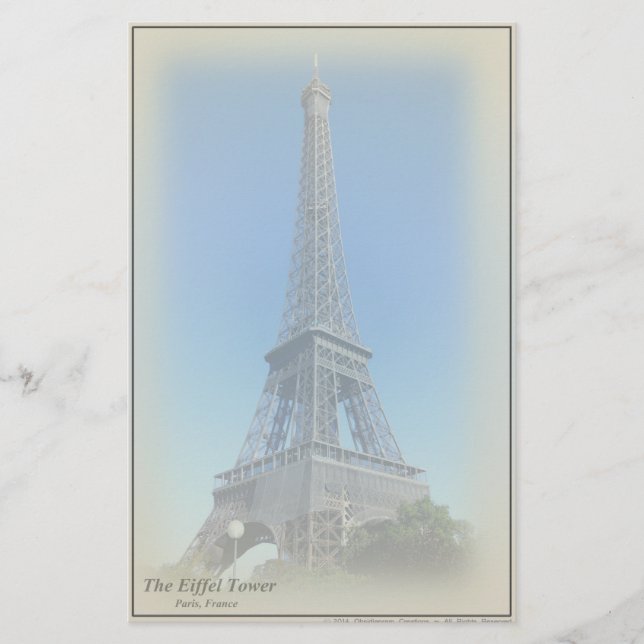 Papelería de la Torre Eiffel (Anverso)