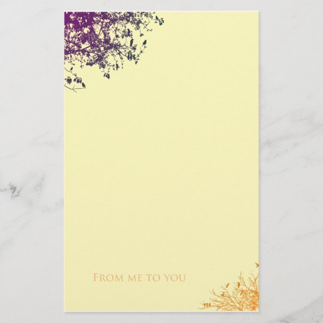 Papelería De mí a usted (Anverso)