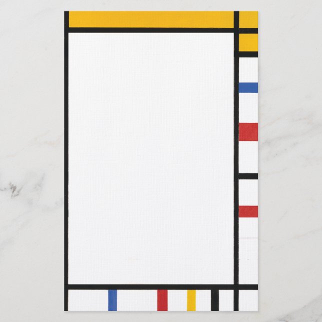 papelería de mondria (Anverso)