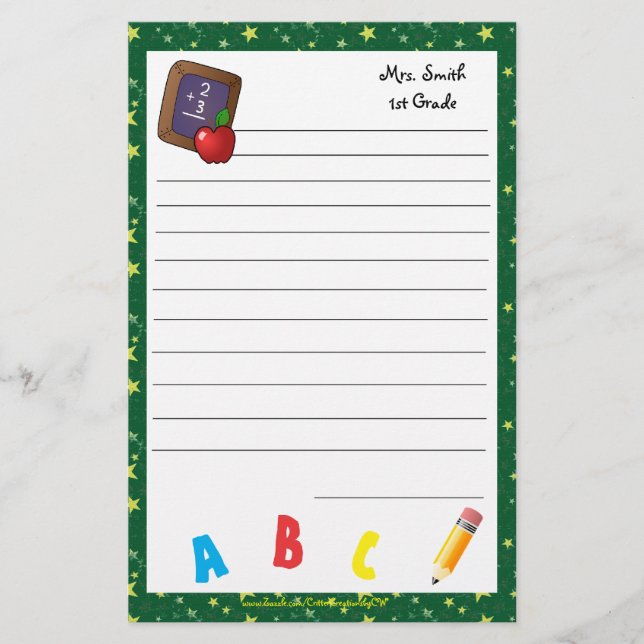 Papelería De nuevo a verde de DK de los efectos de (Anverso)