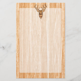 Papelería Decoración de madera del estilo del grano del