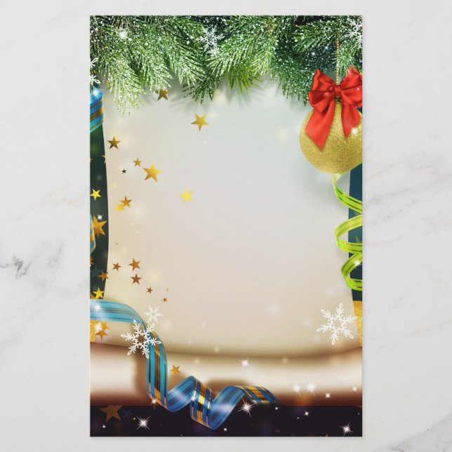 Papelería decoración de navidades (Anverso)
