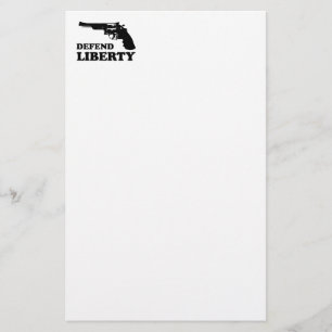 Papelería Defender la libertad