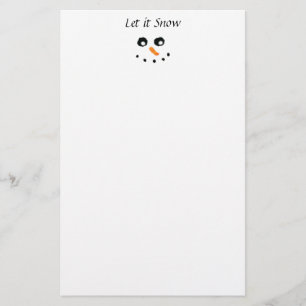 Papelería Dejáis le nevar muñeco de nieve inmóvil