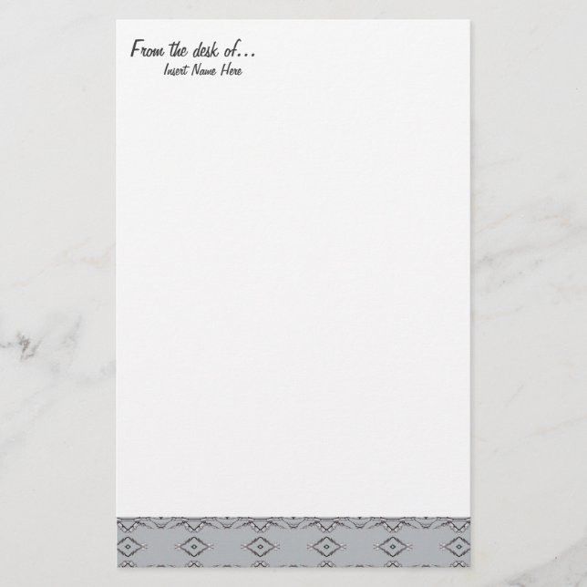 Papelería Del escritorio de… (Anverso)