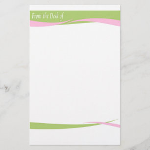Papelería Del escritorio de los efectos de escritorio - rosa
