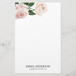 Papelería Delicados Rosas de Rubor