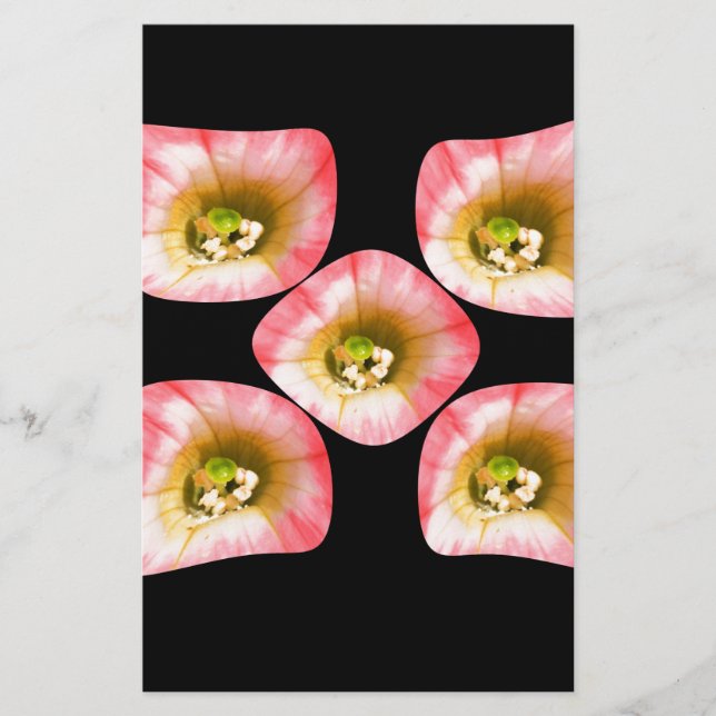 Papelería Deplante floral (Anverso)