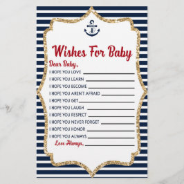 Papelería Deseos Azules De La Marina Náutica Para La Activid