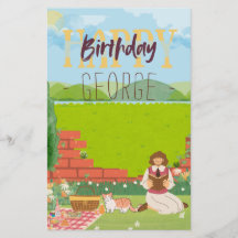 Deseos personalizados de cumpleaños para un gato b