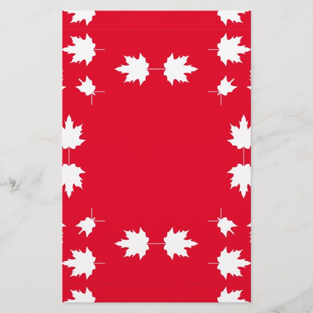 Papelería día de canadá (Anverso)