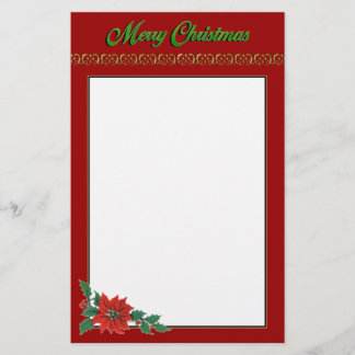 Papelería Día de fiesta del navidad inmóvil