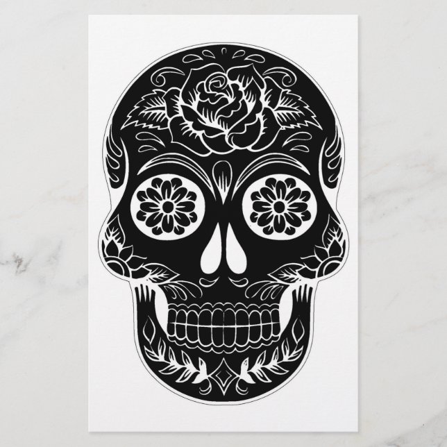 Papelería Día de la Calavera Muerta (Anverso)