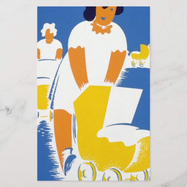 Papelería día de madres felices (Anverso)