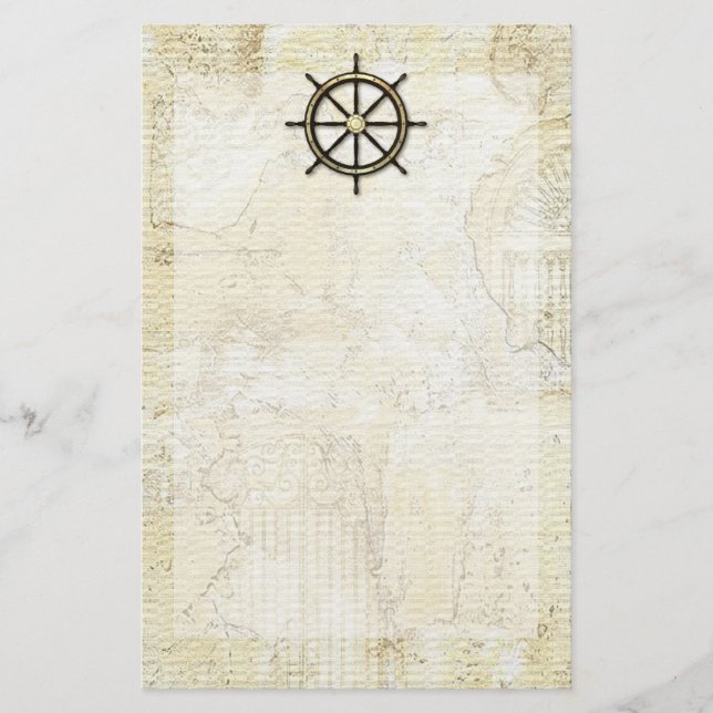 Papelería Día de padres - rueda de los capitanes (Anverso)