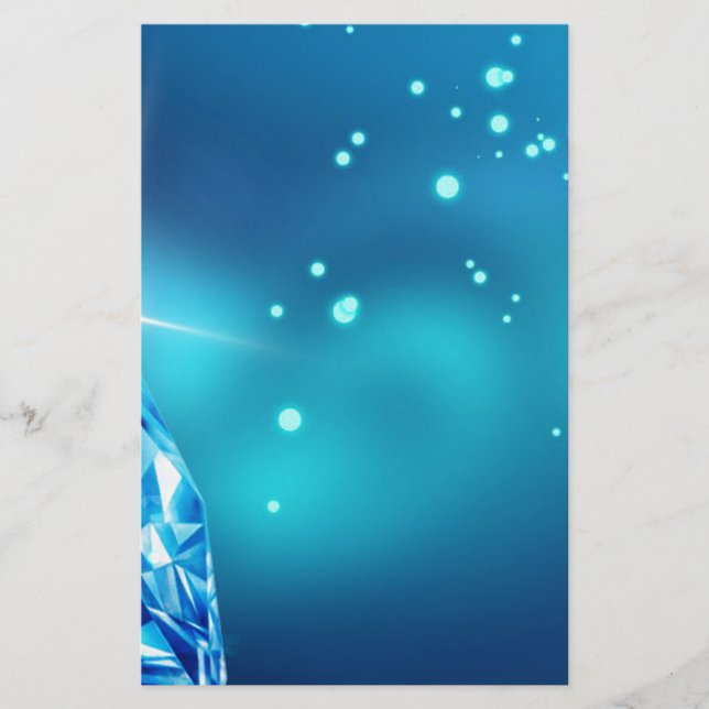 Papelería Diamante azul (Anverso)