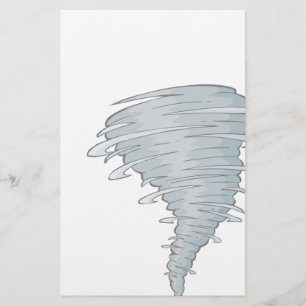 Papelería Dibujo del tornado