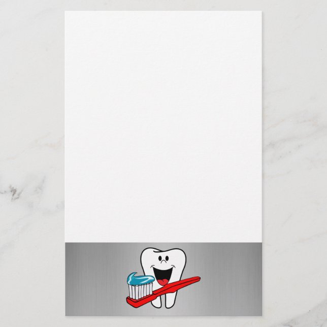Papelería Diente feliz (Anverso)