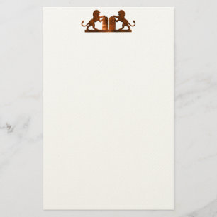 Papelería Diez mandamientos y leones