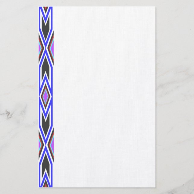 Papelería Diseño 2 de Apache inmóvil (Anverso)