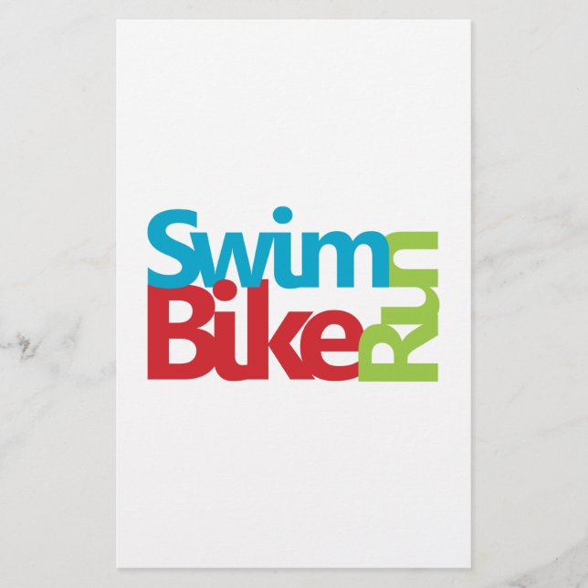 Papelería Diseño de Guay Triathlon (Anverso)