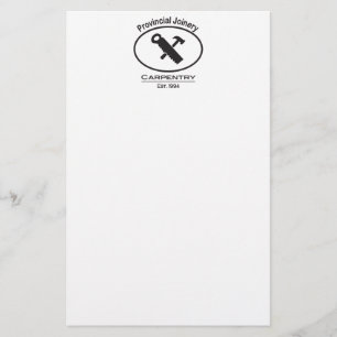 Papelería Diseño de martillo y sierra