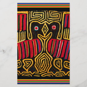 Papelería Diseño de pato Mola indio Cuna