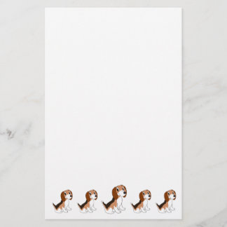 Papelería Diseño de perro Beagle