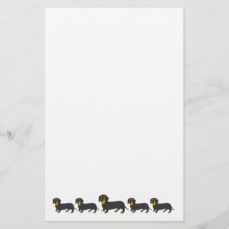 Papelería Diseño de perro Dachshund