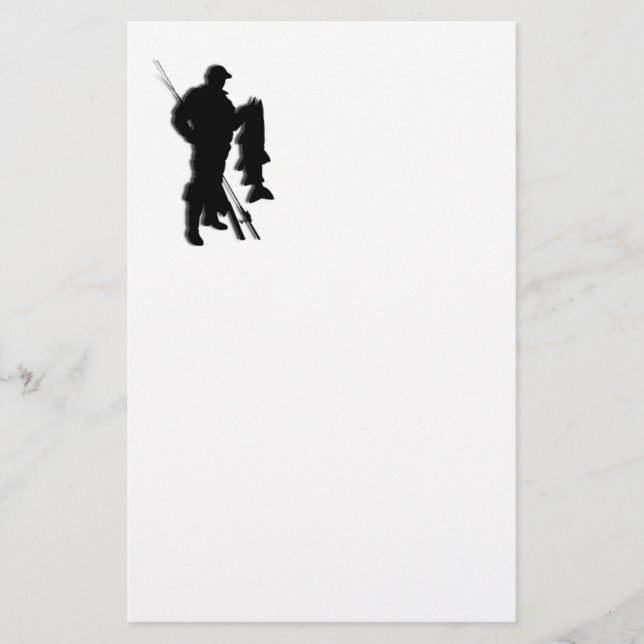Papelería Diseño de pesca (Anverso)