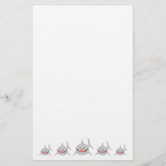 Papelería Diseño de tiburón