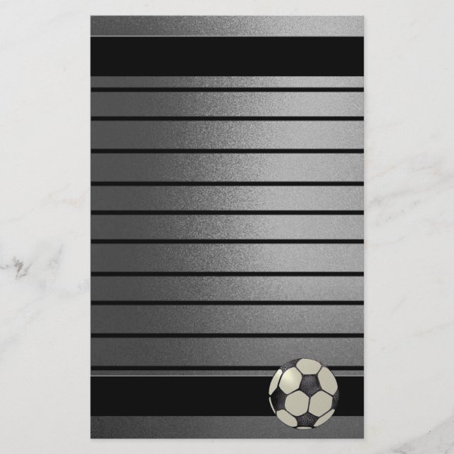Papelería Diseño estacional de fútbol 2 (Anverso)